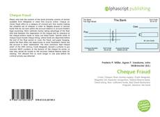 Borítókép a  Cheque Fraud - hoz