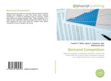 Bookcover of Bertrand Competition