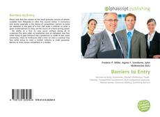 Buchcover von Barriers to Entry