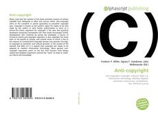 Bookcover of Anti-copyright