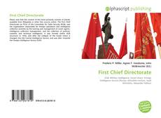 Couverture de First Chief Directorate