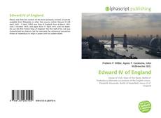Portada del libro de Edward IV of England