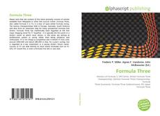 Couverture de Formula Three