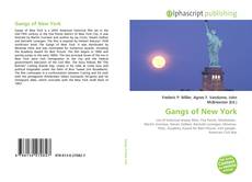 Bookcover of Gangs of New York