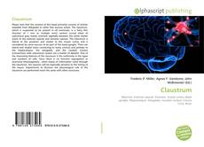 Capa do livro de Claustrum 
