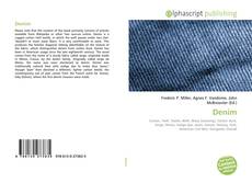 Denim kitap kapağı