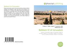 Buchcover von Baldwin IV of Jerusalem