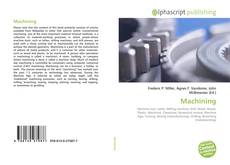 Copertina di Machining