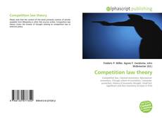 Borítókép a  Competition law theory - hoz
