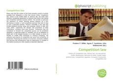 Borítókép a  Competition law - hoz