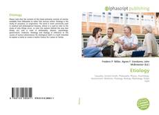 Bookcover of Etiology