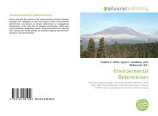 Copertina di Environmental Determinism