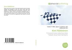Bookcover of Kimi Räikkönen