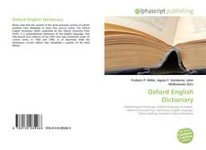 Borítókép a  Oxford English Dictionary - hoz