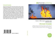Bookcover of Ahmed Chalabi