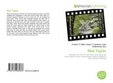 Обложка Mac Taylor