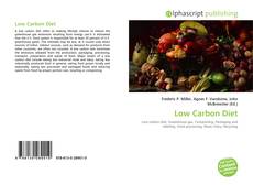 Bookcover of Low Carbon Diet