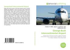 Bookcover of George Bush Intercontinental Airport