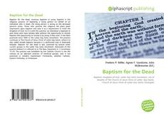 Baptism for the Dead kitap kapağı