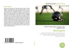 Copertina di Bowl game