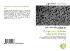 Portada del libro de Comparison between Esperanto and Ido