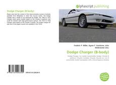Dodge Charger (B-body) kitap kapağı