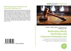 Buchcover von Bankruptcy Abuse Prevention and Consumer Protection Act