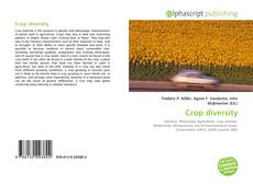 Crop diversity kitap kapağı