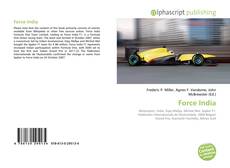 Bookcover of Force India