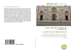 Latter Rain Movement的封面