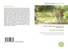 Bookcover of Fauna of India