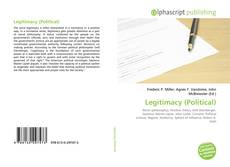 Bookcover of Legitimacy (Political)