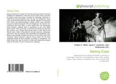 Обложка Henry Cow