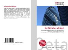 Couverture de Sustainable design