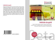 Couverture de Vehicle-to-grid