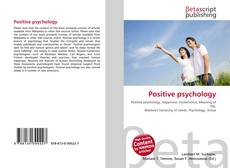 Portada del libro de Positive psychology