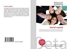 Couverture de Social capital