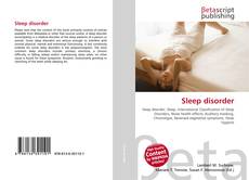 Couverture de Sleep disorder