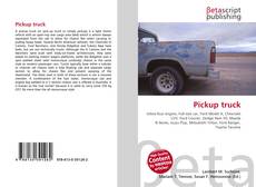 Capa do livro de Pickup truck 