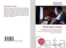 Buchcover von Video game culture