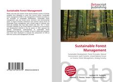 Borítókép a  Sustainable Forest Management - hoz