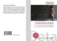 Buchcover von Transactional analysis