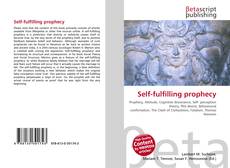 Self-fulfilling prophecy kitap kapağı