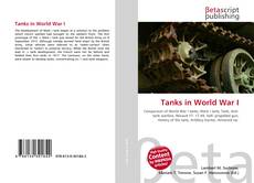 Couverture de Tanks in World War I