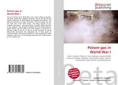 Couverture de Poison gas in World War I
