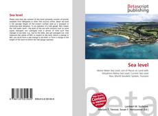 Couverture de Sea level