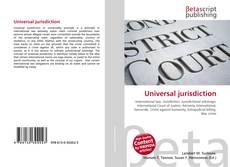Couverture de Universal jurisdiction