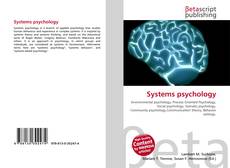 Couverture de Systems psychology