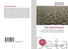 Couverture de Soil contamination