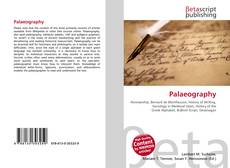 Couverture de Palaeography